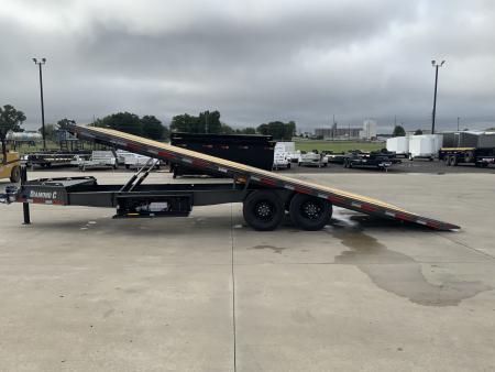 New 2027 Diamond C 102 X 24 DET210 Deckover Tilt Trailer