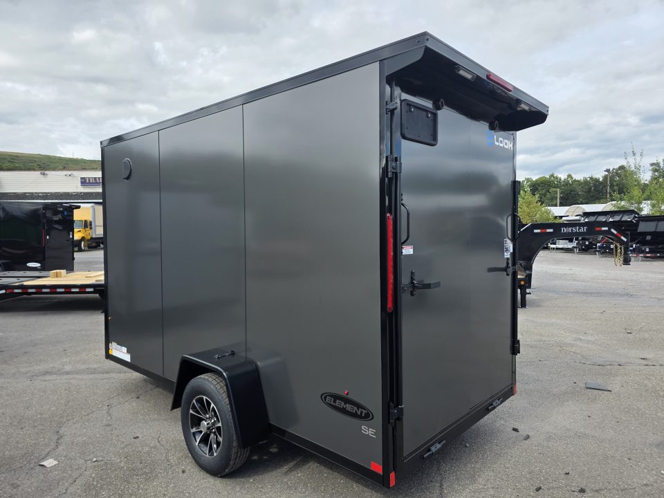 New 2027 Look Trailers ELEMENT SE 6X12 - RAMP Cargo / Enclosed Trailer