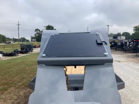 New 2027 Diamond C Trailers 102X35 TANDEM 25.9K GN HYDROTAIL W/ STEEL RUNNERS, HYDROJACK, DISC BRAKES & WIRELESS REMOTE Flatbed Trailer