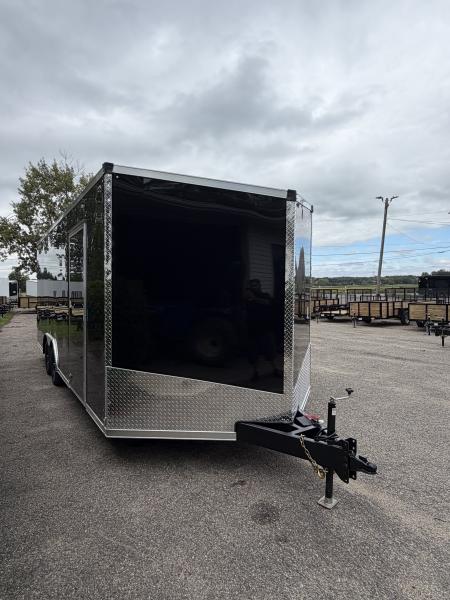 New 2027 8.5 x 20 Enclosed Car Hauler with Ramp 7K GVW with 7ft interior