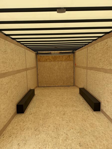 New 2027 Stealth Titan 8.5 x 24 Enclosed Car Hauler with Ramp 10K GVW with 7ft interior and Screwless Exterior