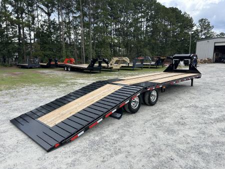New 2027 Diamond C FMAX210 32FT Hydraulic Dovetail ( 20ftDeck+12ft Dove ) Hydraulic Jacks