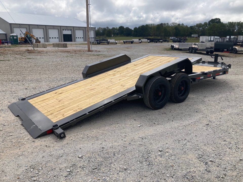 New 2027 MAXX-D 83X22 TANDEM 16K W/ 16' TILT DECK, 6' STATIONARY DECK & LARGE TOOLBOX Tilt Trailer