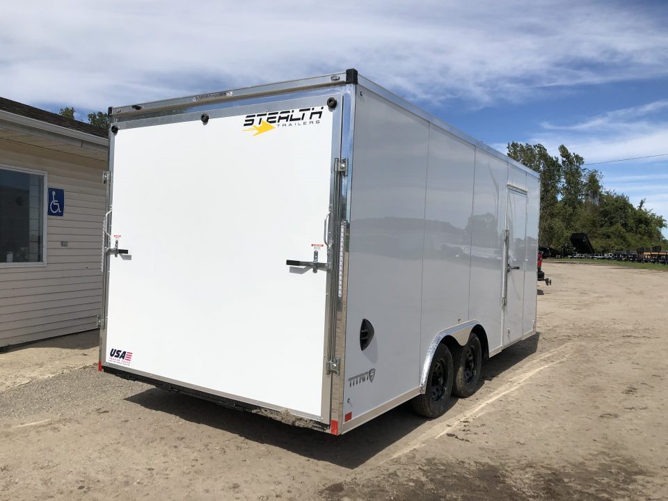 New 2027 Stealth Trailers 8.5X18 W/ 7' INTERIOR Cargo / Enclosed Trailer