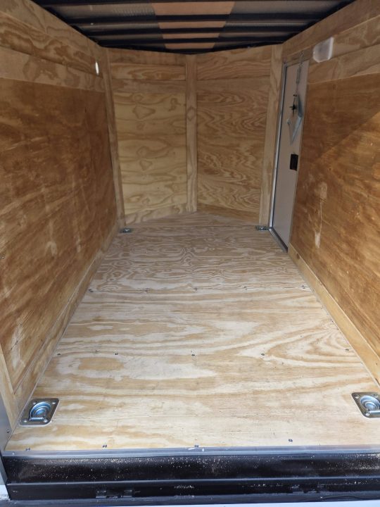 New 2027 Anvil 5x8 enclosed cargo trailer wit rear ramp Cargo / Enclosed Trailer