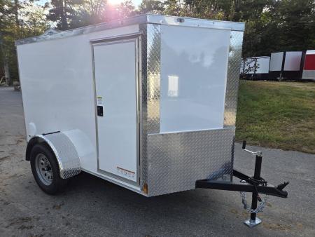 New 2027 Anvil 5x8 enclosed cargo trailer wit rear ramp Cargo / Enclosed Trailer
