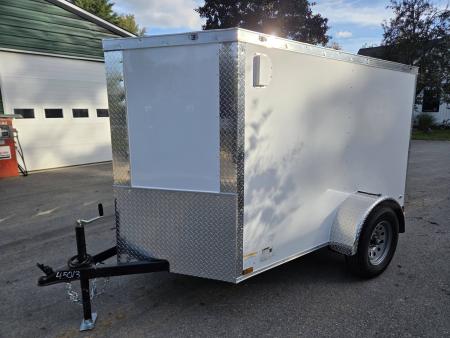 New 2027 Anvil 5x8 enclosed cargo trailer wit rear ramp Cargo / Enclosed Trailer