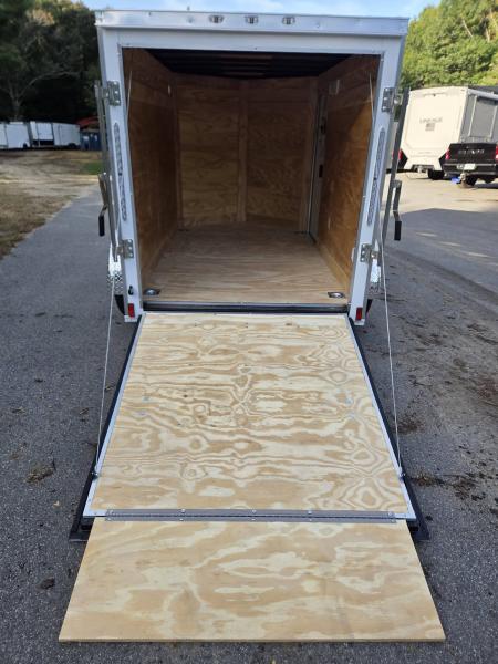 New 2027 Anvil 5x8 enclosed cargo trailer wit rear ramp Cargo / Enclosed Trailer