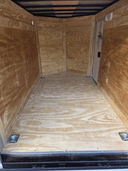 New 2027 Anvil 5x8 enclosed cargo trailer wit rear ramp Cargo / Enclosed Trailer