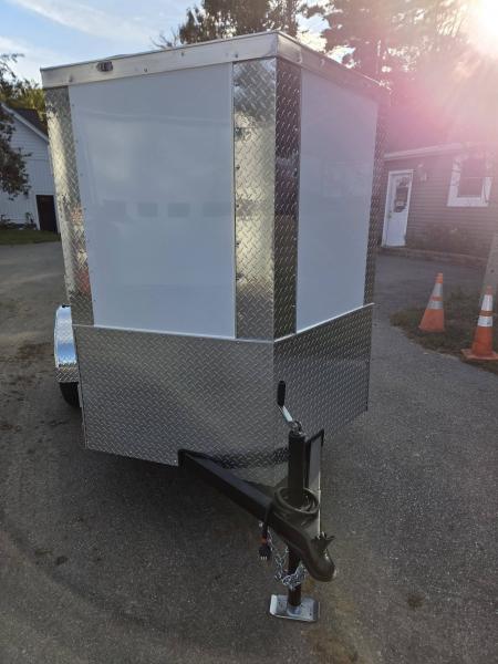 New 2027 Anvil 5x8 enclosed cargo trailer wit rear ramp Cargo / Enclosed Trailer