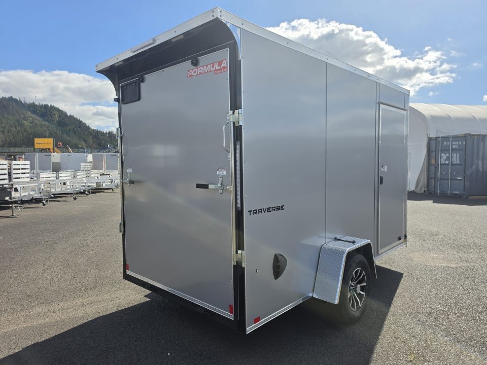 New 2027 Formula Enclosed Trailer 6x12 w/ UPGRADES 3K GVWR