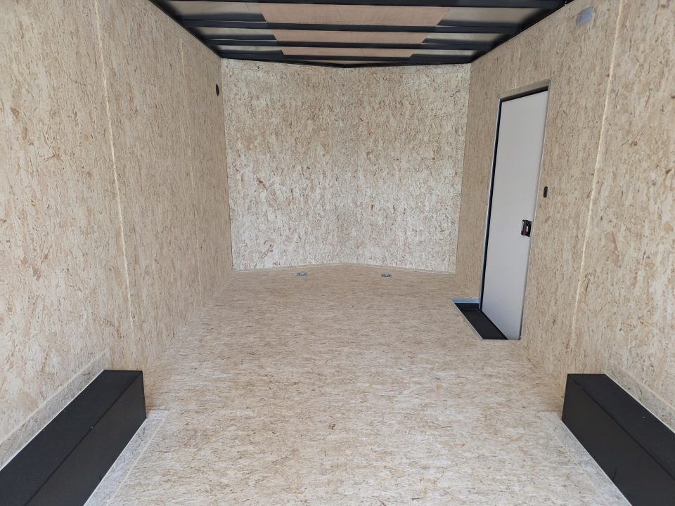 New 2027 Formula Trailers 8.5X20 10K GVWR 080 SCREWLESS EXTERIOR BLACKOUT 7' INSIDE ALUMINUM WHEELS UTV SXS CAR Cargo / Enclosed Trailer