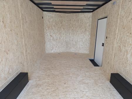 New 2027 Formula Trailers 8.5X20 10K GVWR 080 SCREWLESS EXTERIOR BLACKOUT 7' INSIDE ALUMINUM WHEELS UTV SXS CAR Cargo / Enclosed Trailer