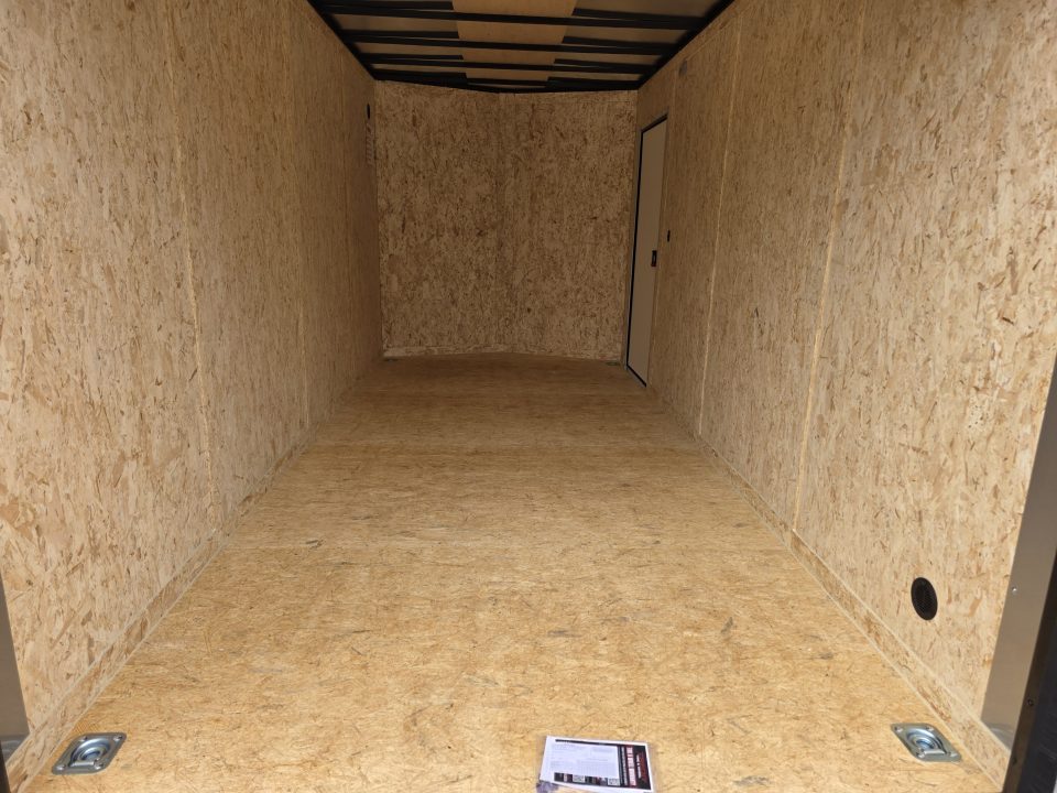 New 2027 Formula Trailers 7x16 7' INSIDE 080 SCREWLESS BLACKOUT DRINGS SXS UTV GOLFCART Cargo / Enclosed Trailer