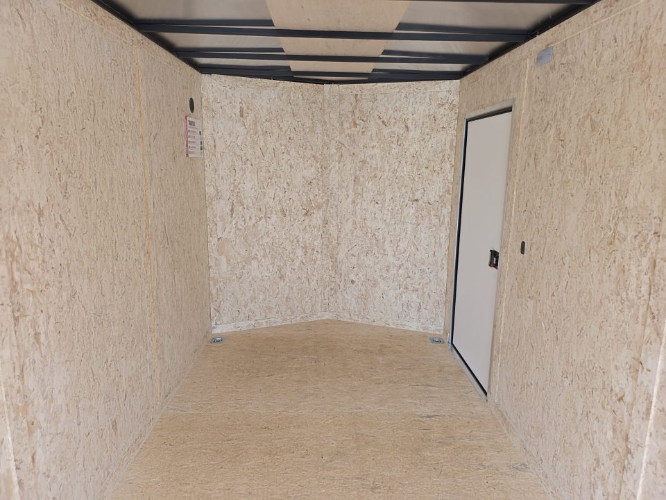 New 2027 Formula Trailers 7x16 7' INSIDE 080 SCREWLESS BLACKOUT DRINGS SXS UTV GOLFCART Cargo / Enclosed Trailer