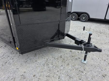 New 2027 Formula Trailers 7x16 7' INSIDE 080 SCREWLESS BLACKOUT DRINGS SXS UTV GOLFCART Cargo / Enclosed Trailer