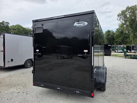 New 2027 Formula Trailers 7x16 7' INSIDE 080 SCREWLESS BLACKOUT DRINGS SXS UTV GOLFCART Cargo / Enclosed Trailer