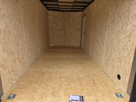 New 2027 Formula Trailers 7x16 7' INSIDE 080 SCREWLESS BLACKOUT DRINGS SXS UTV GOLFCART Cargo / Enclosed Trailer