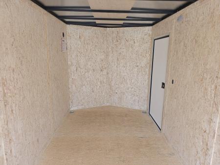New 2027 Formula Trailers 7x16 7' INSIDE 080 SCREWLESS BLACKOUT DRINGS SXS UTV GOLFCART Cargo / Enclosed Trailer