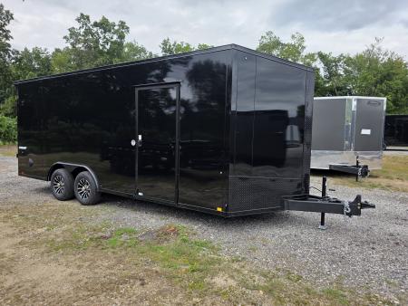 New 2027 Formula Trailers 8.5X20 10K GVWR 080 SCREWLESS EXTERIOR BLACKOUT 7' INSIDE ALUMINUM WHEELS UTV SXS CAR Cargo / Enclosed Trailer