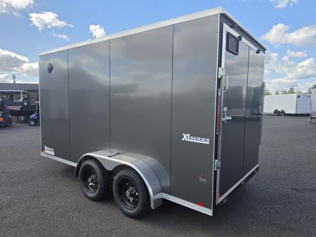 New 2027 Cargo Express Enclosed Trailer 7 x 14 w/ D-Rings 7K GVWR