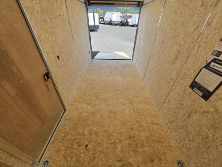 New 2027 Cargo Express Enclosed Trailer 7 x 14 w/ D-Rings 7K GVWR