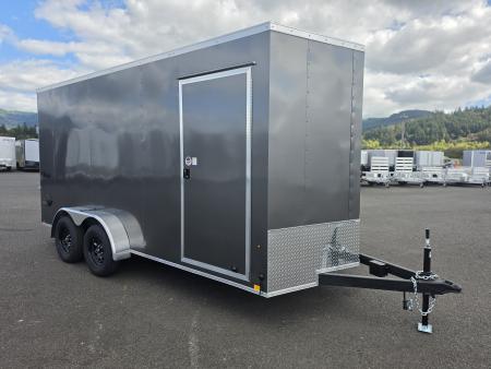 New 2027 Cargo Express Enclosed Trailer 7x16 w/ D-Rings 7K GVWR