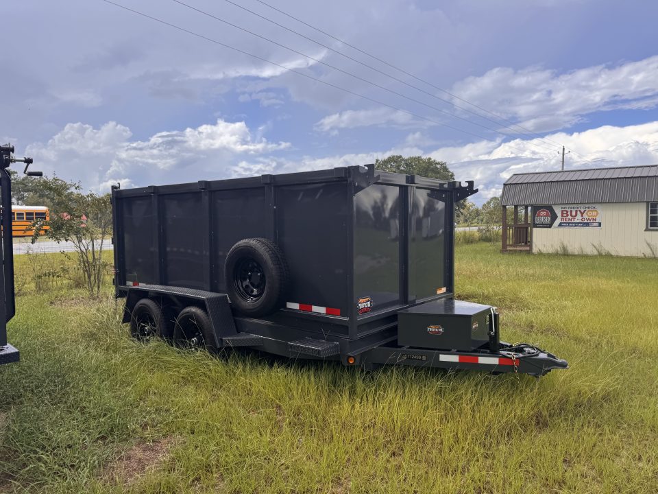 New 2026 Covered Wagon Trailers Prospector 6x12x4x10 Dump Trailer