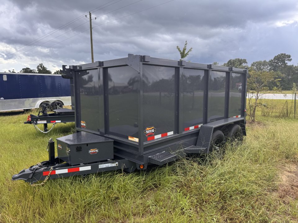 New 2026 Covered Wagon Trailers Prospector 6x12x4x10 Dump Trailer