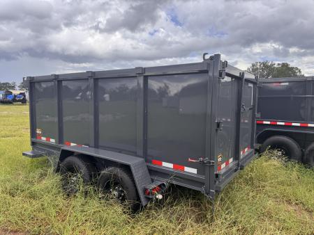 New 2026 Covered Wagon Trailers Prospector 6x12x4x10 Dump Trailer