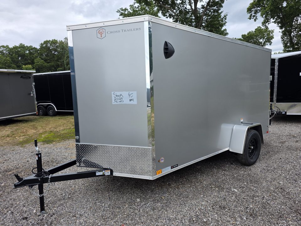 New 2027 Cross Trailers 6X12 6' RAMP DOOR SCREWLESS 6 X 12 Cargo / Enclosed Trailer