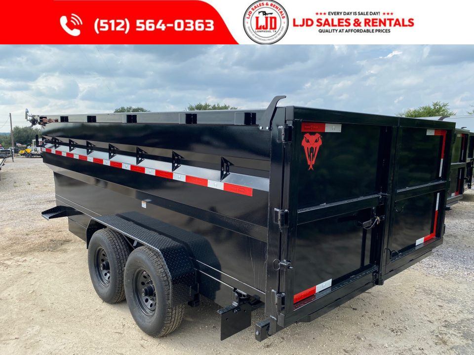 New 2027 Texas Pride - 16'x4' - Tarp - 16K GVWR - 3/16" Floor - Ramps - Dump Trailer