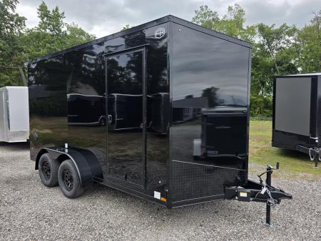 New 2027 US Cargo 7X14 TANDEM AXLE 7 INSIDE 80  TALL RAMP DOOR 080 POLYCORE BLACKOUT SCREWLESS Cargo / Enclosed Trailer