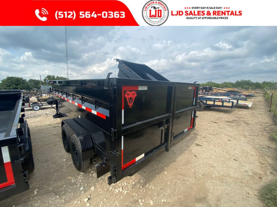 New 2027 Texas Pride - 16'x4' - Tarp - 16K GVWR - 3/16" Floor - Ramps - Dump Trailer