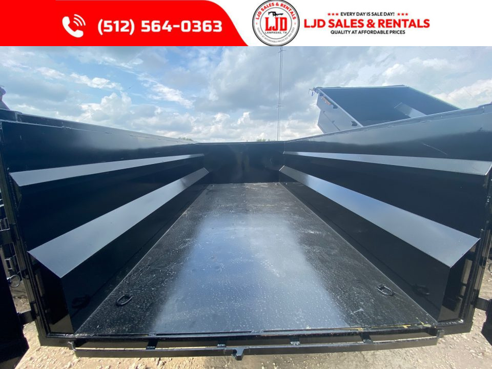 New 2027 Texas Pride - 16'x4' - Tarp - 16K GVWR - 3/16" Floor - Ramps - Dump Trailer