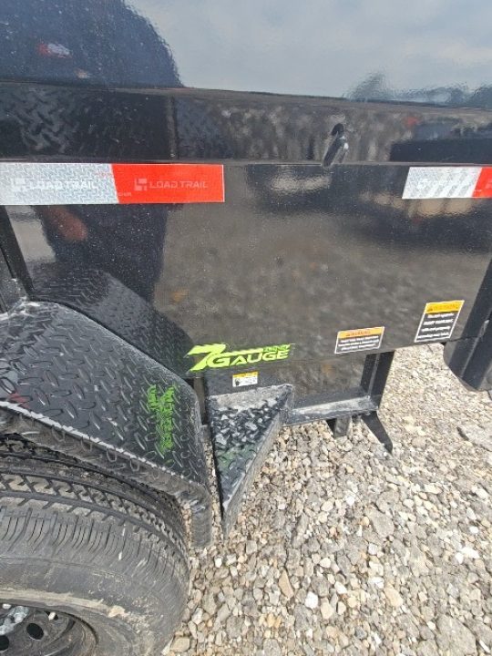 New 7x16 Dump Trailer (Contractors) W/ 7GAGE FLOOR, FRONT CYLINDER