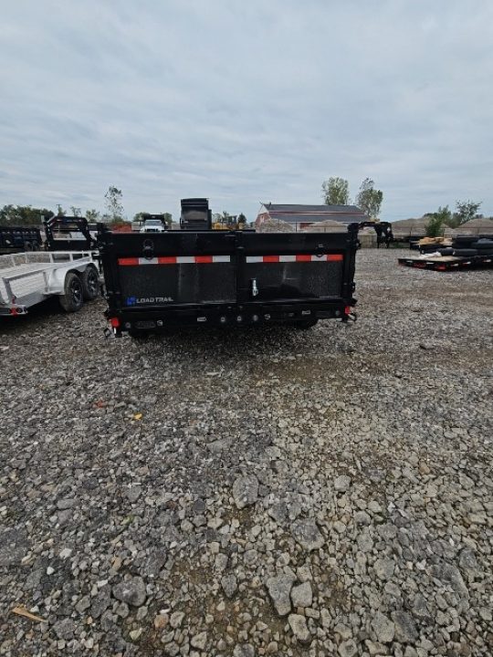 New 7x16 Dump Trailer (Contractors) W/ 7GAGE FLOOR, FRONT CYLINDER