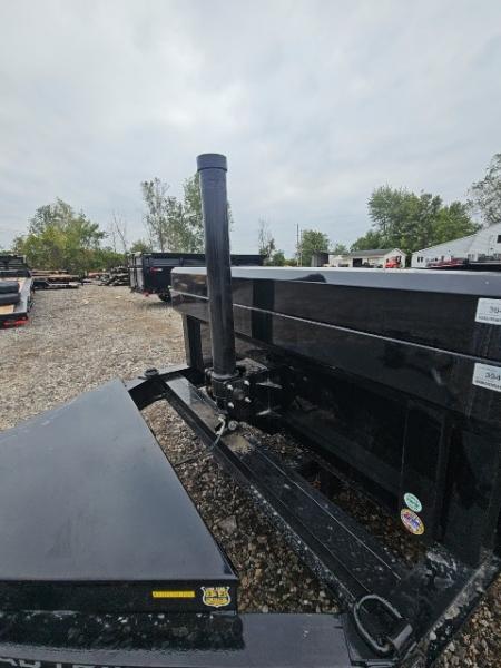 New 7x16 Dump Trailer (Contractors) W/ 7GAGE FLOOR, FRONT CYLINDER