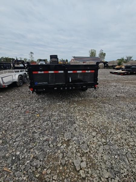 New 7x16 Dump Trailer (Contractors) W/ 7GAGE FLOOR, FRONT CYLINDER