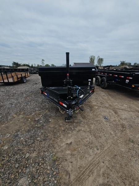 New 7x16 Dump Trailer (Contractors) W/ 7GAGE FLOOR, FRONT CYLINDER
