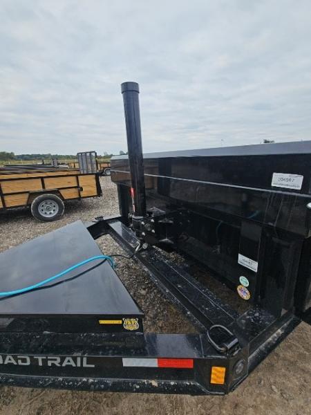 New 7x16 Dump Trailer (Contractors) W/ 7GAGE FLOOR, FRONT CYLINDER