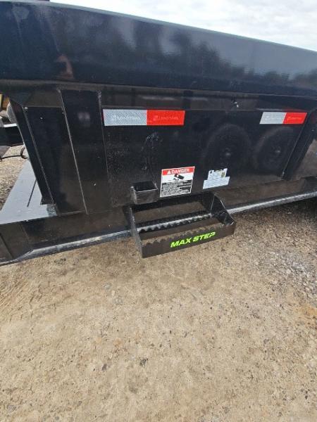New 7x16 Dump Trailer (Contractors) W/ 7GAGE FLOOR, FRONT CYLINDER