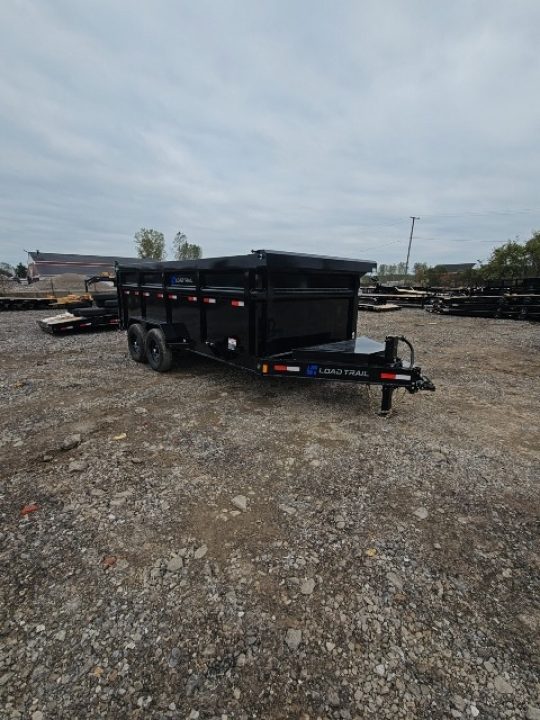 New 7x16 Dump Trailer (Contractors) W/ 7GAGE FLOOR 48" SIDE