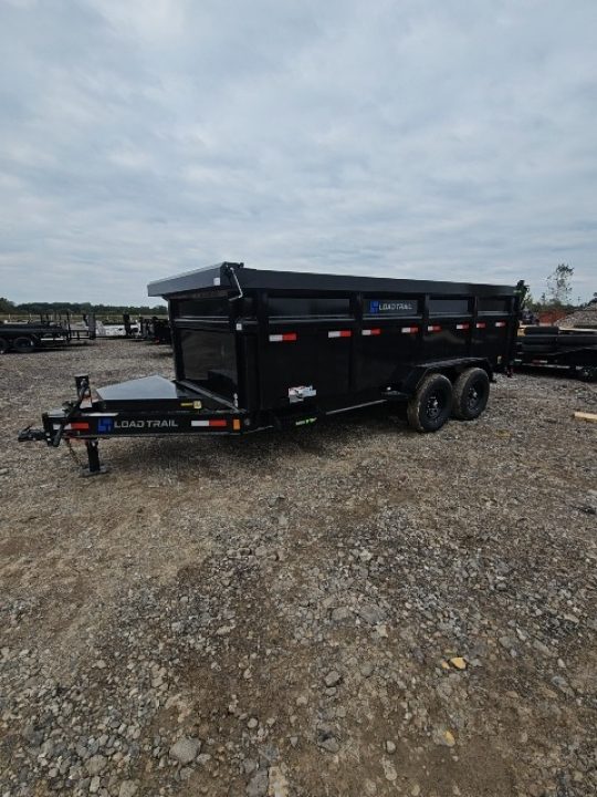 New 7x16 Dump Trailer (Contractors) W/ 7GAGE FLOOR 48" SIDE
