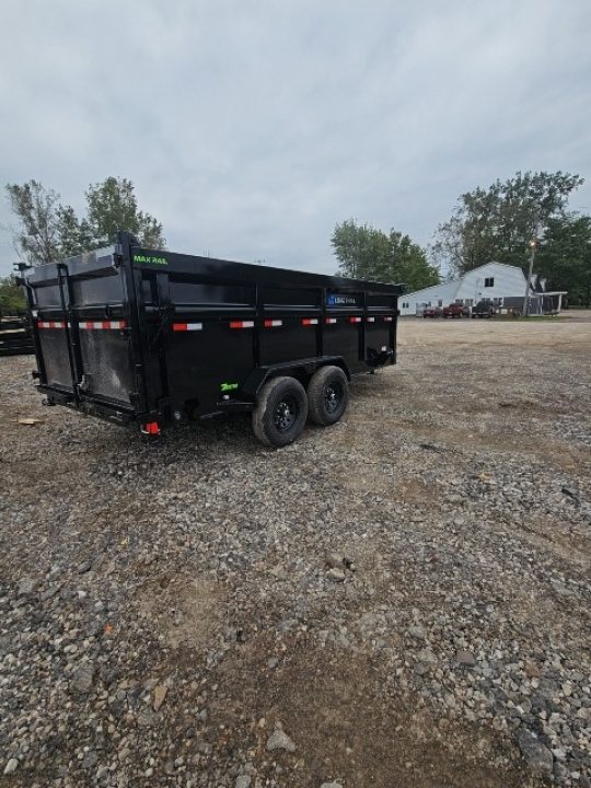 New 7x16 Dump Trailer (Contractors) W/ 7GAGE FLOOR 48" SIDE