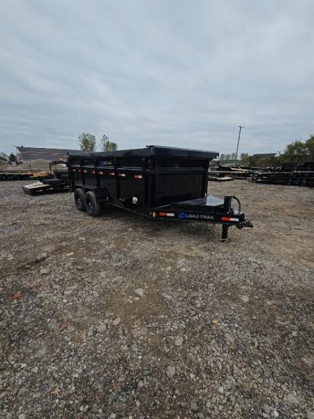 New 7x16 Dump Trailer (Contractors) W/ 7GAGE FLOOR 48  SIDE
