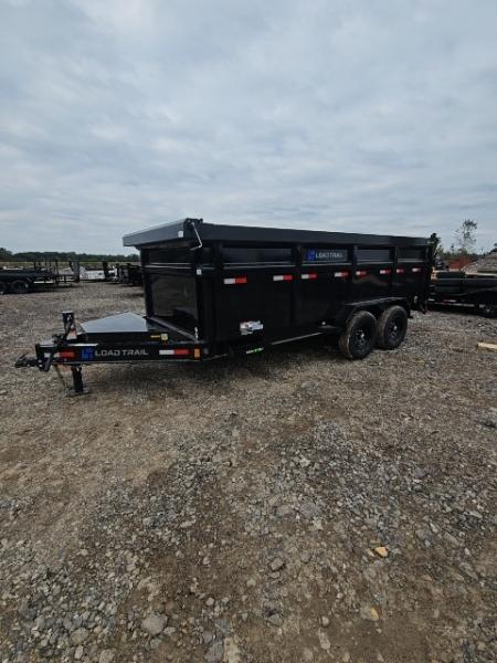 New 7x16 Dump Trailer (Contractors) W/ 7GAGE FLOOR 48" SIDE