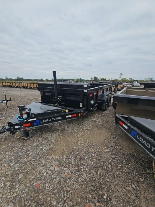New 7x14 Dump Trailer (Contractors) W/ 7GAGE FLOOR, FRONT CYLINDER