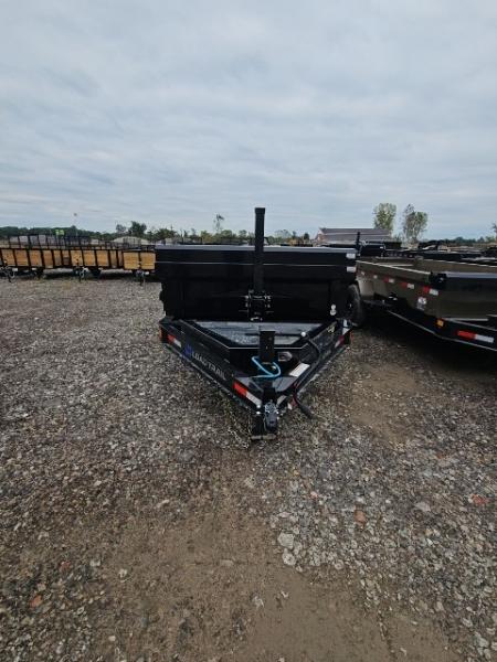 New 7x14 Dump Trailer (Contractors) W/ 7GAGE FLOOR, FRONT CYLINDER