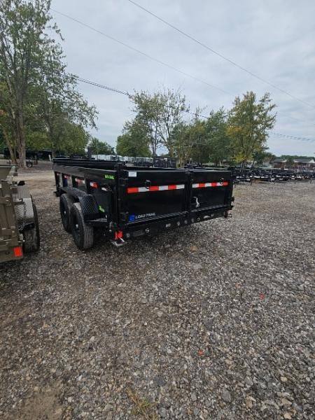 New 7x14 Dump Trailer (Contractors) W/ 7GAGE FLOOR, FRONT CYLINDER